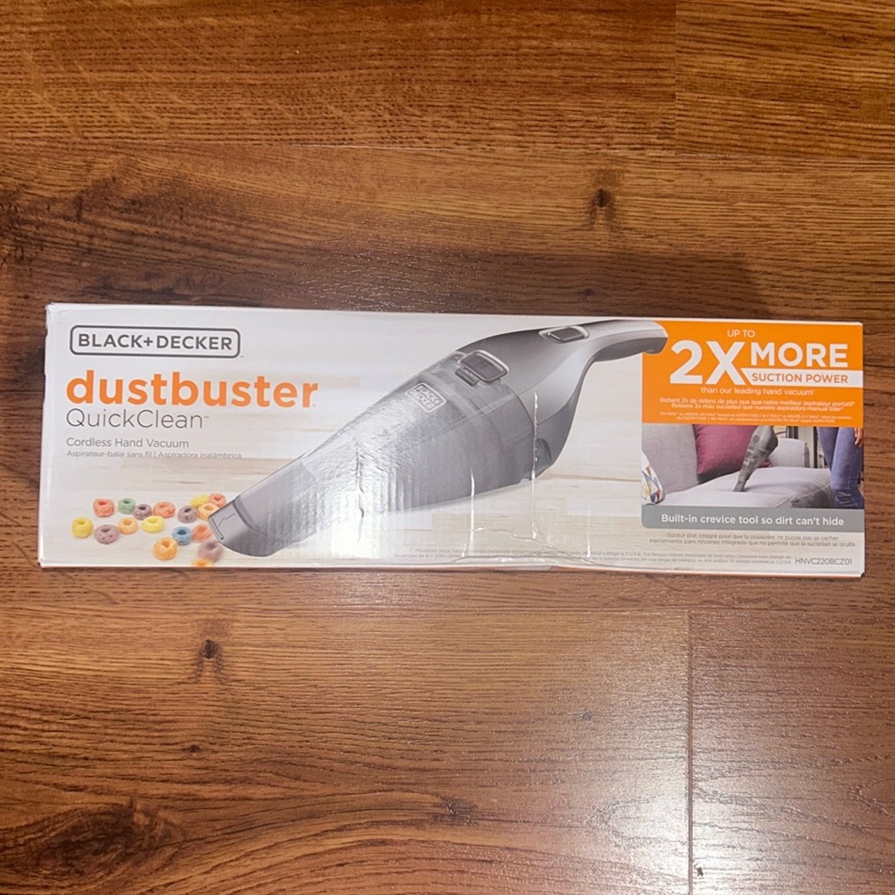 COPY - Black & Decker Dustbuster Quick Clean Cordless Hand Lithium Vacuum